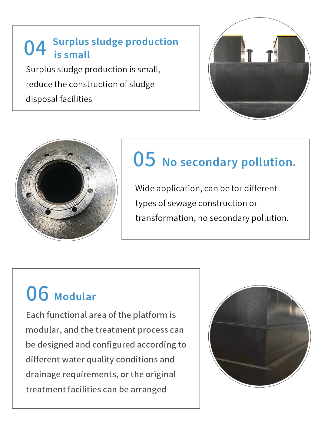 Biological Wastewater Treatment System Mbr Domestic Sewage Treatment for Water Treatment Plant