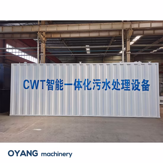 Slaughter House Sewage Treatment for Wastewater with Mbr System