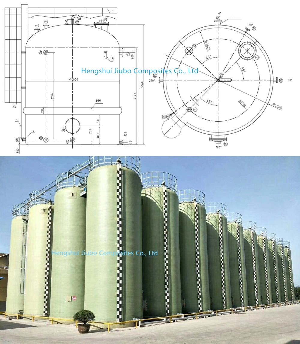 Cheap High Quality GRP FRP Autoclave Pressure Vessel